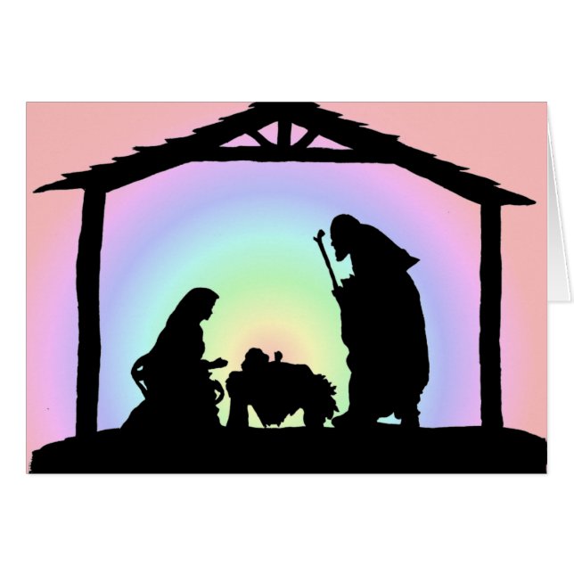 glädje till världen! hälsningskort (Framsidan Horizontal)