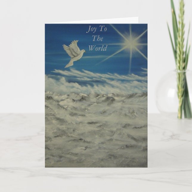 Glädje till världen helgkort (Framsida)