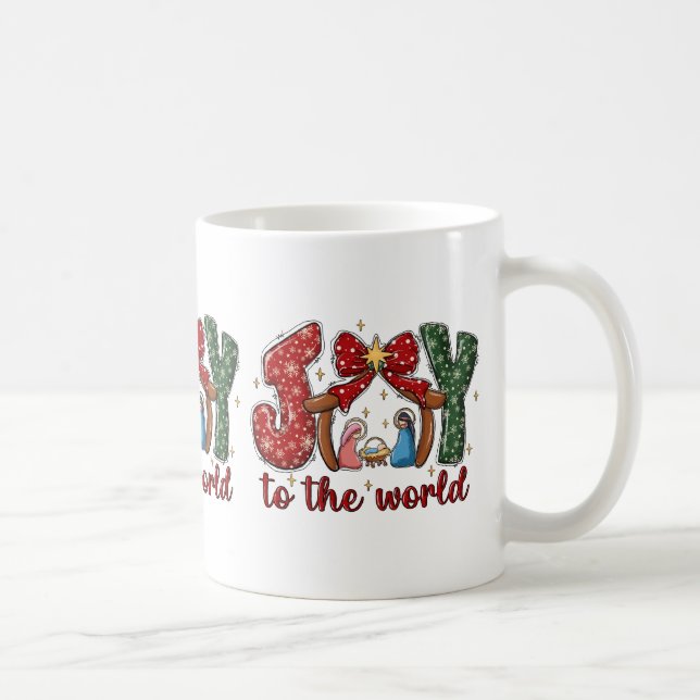 Glädje Till Världen Kaffe Mugg (Höger)