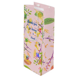 Glädje upp - presentpåse för vin