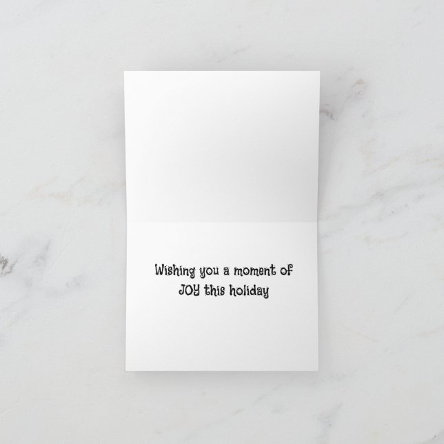 Glädjeämnen Helgkort (Inuti)