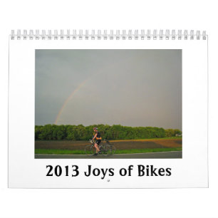 Glädjear av kalendern för cyklar 2013 kalender