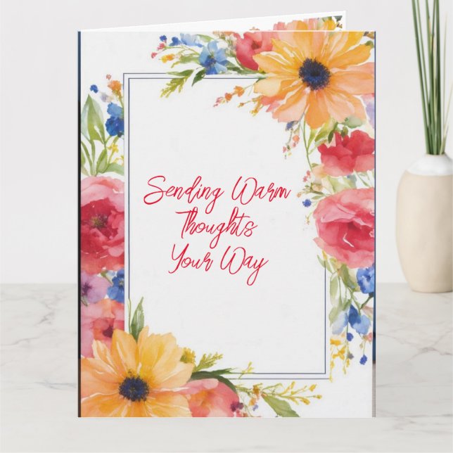 Glädjeblomster Kort (Framsida)