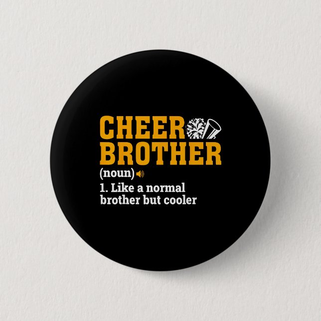 Glädjebroder Definition Substantiv Cheerleaderpres Knapp (Framsida)