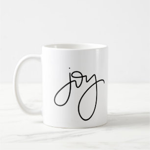 GlädjeCalligraphymugg Kaffemugg