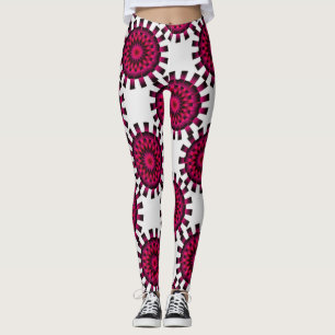 Glädjedag mandala leggingar leggings