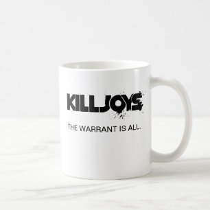 Glädjedödarelagnamn listar vitmuggen kaffemugg