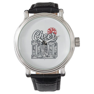 Glädjefar Camo Pom Vintage Vektor Design_1 Armbandsur
