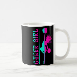 Glädjeflicka Cheerleading Kvinnor som jublar Cheer Kaffemugg