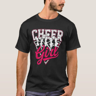 Glädjeflicka Cheerleading Lag Cheerleader Tjej T Shirt