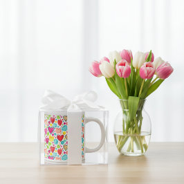 Glädjefull Kärleksmugg Present för Alla Tillfällen Jumbo Mugg