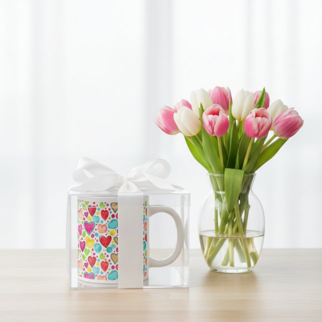Glädjefull Kärleksmugg Present för Alla Tillfällen Jumbo Mugg (Skapare uppladdad)