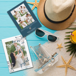 Glädjefull vinterblomma   Foto  Julkort