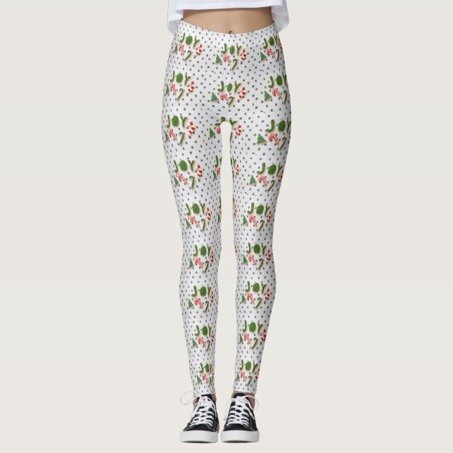 Glädjejulkakor Leggings (Framsida)