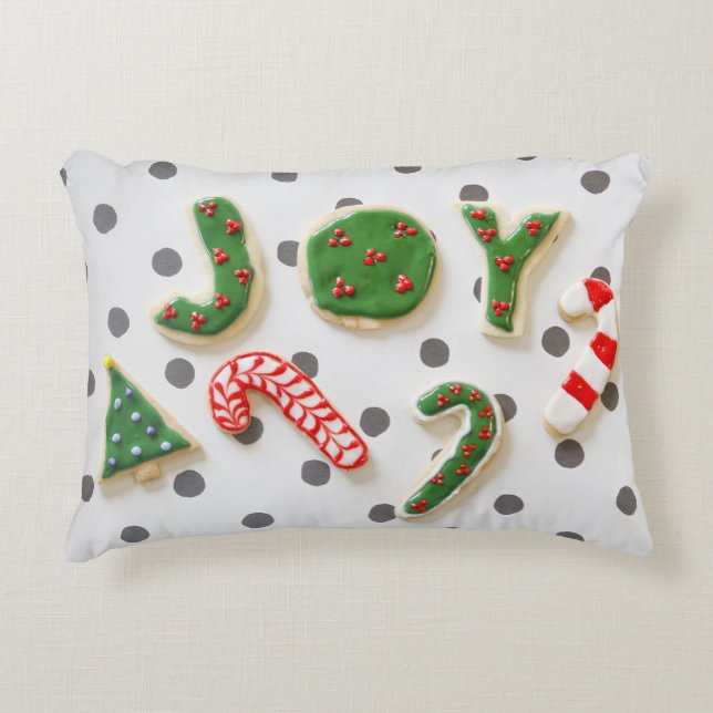Glädjejulkakor Prydnadskudde (Framsidan)