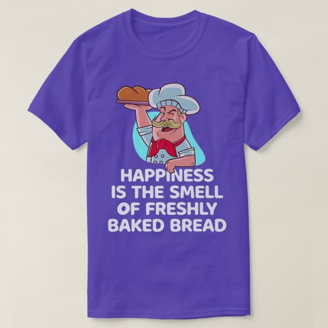 Glädjen är en slemma av färskat bakat bröst t shirt (Design framsida)