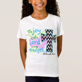 Glädjen av Lordbibelversen Nehemiah T-shirt