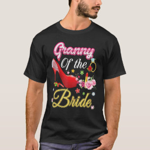 Glädjen av Lycklig Bröllop blommans Rosa Shoe T Shirt