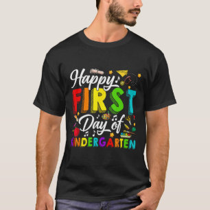 Glädjens Första Dag I Förskolan Tillbaka Till Skol T Shirt