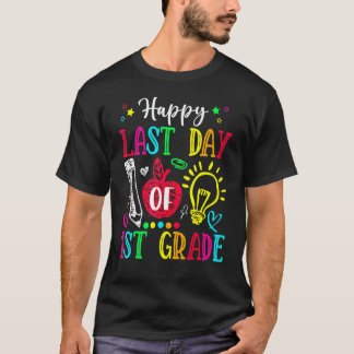 Glädjens Sista Dag I 1:a Klass  Examen Lärare T Shirt