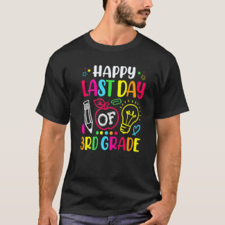 Glädjens Sista Dag I 3:e Klass Lärare Elev Examen T Shirt