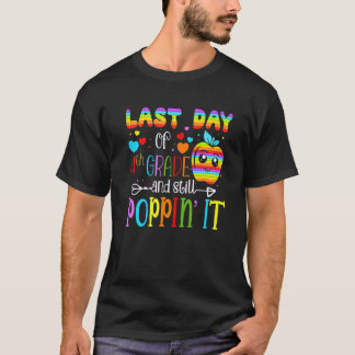 Glädjens sista dag i 4:e klass och fortfarande Pop T Shirt