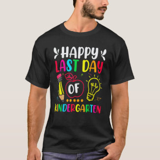Glädjens sista dag i förskolan Lärare Elever T Shirt