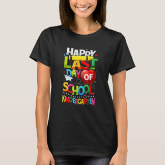 Glädjens sista dag i förskolan Sista skoldagen T Shirt