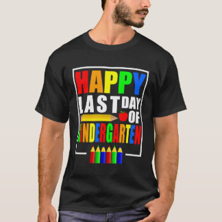 Glädjens Sista Dag På Förskolan 2023 Lärare Elev T Shirt