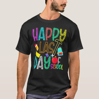 Glädjens sista skoldag elever och lärare 1 t shirt