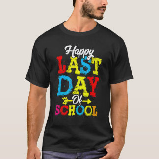 Glädjens sista skoldag  Examen Lärare Elev T Shirt