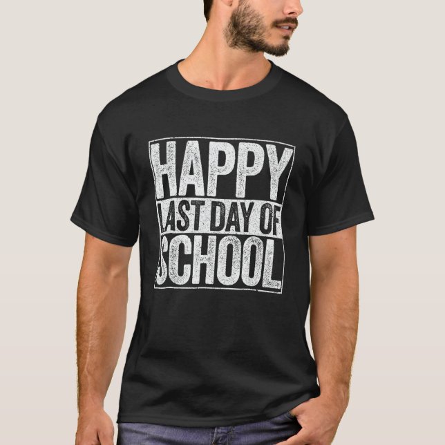 Glädjens sista skoldag för lärarstudent 1 t shirt (Framsida)