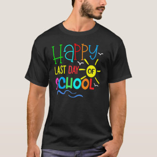 Glädjens sista skoldag Lärare Student Examen T Shirt