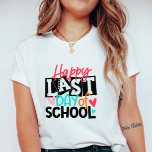 Glädjens sista skoldag; Rolig skola slut lärare T Shirt