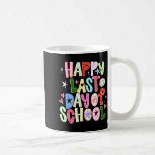 Glädjens sista skoldag rolig slutet av året lärare kaffemugg