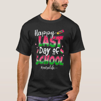 Glädjens Sista Skoldagen För Livet Lärare Examen T Shirt