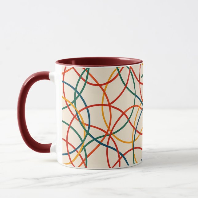 Glädjens slingor mugg (Vänster)