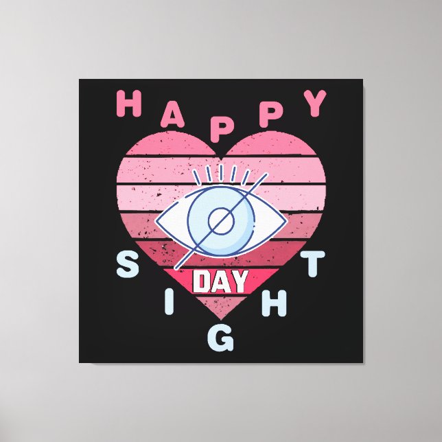 Glädjens syns dag canvastryck (Framsida)