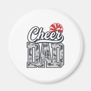 Glädjepappa Camo Pom Vintage Vector Design_1 Magnet