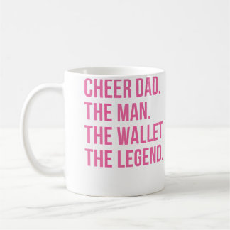 Glädjepappa Rosa Cheerleading Kaffemugg