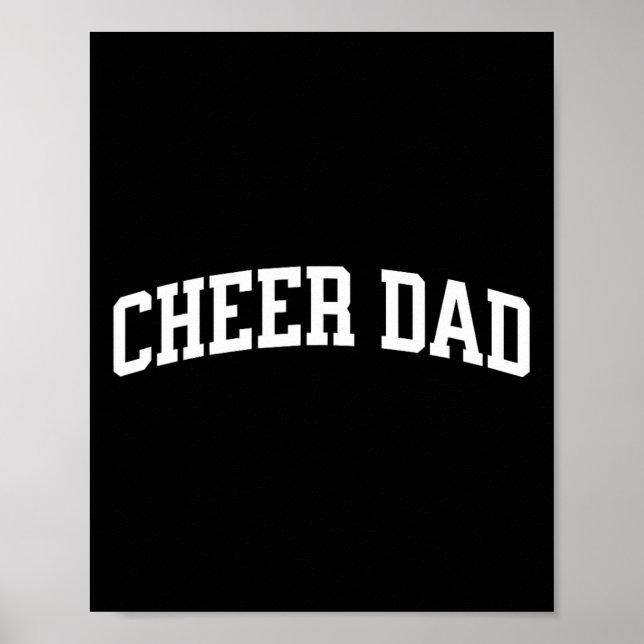 Glädjepappa Royalblå Cheerleading _1  Poster (Framsidan)