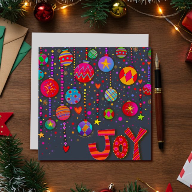 Glädjeprydnader Jul Högtidskort Julkort (Skapare uppladdad)