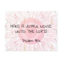 Glädjerik 2 Psalm 98:4 Kristet skriftställe