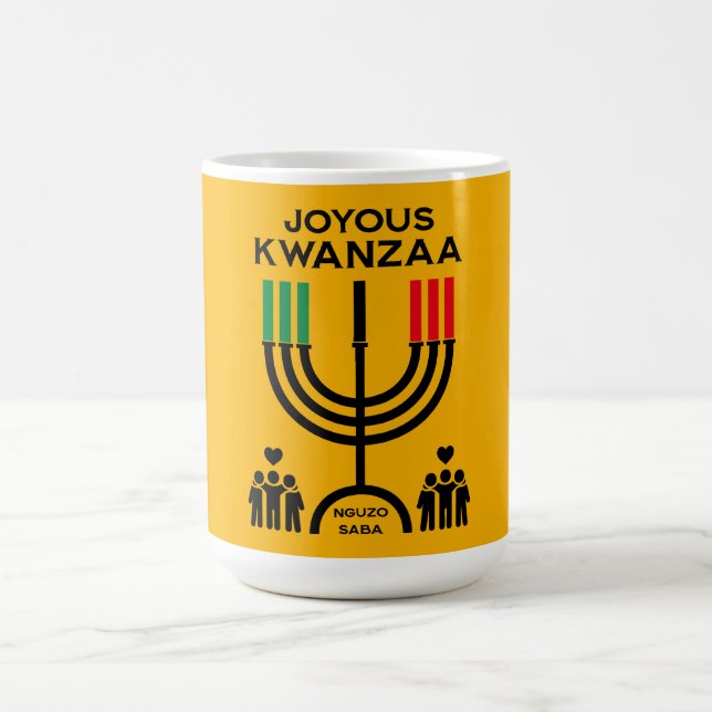 Glädjerik Kwanzaa Kaffemugg (Center)