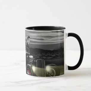 Glädjeritt B&W Mugg