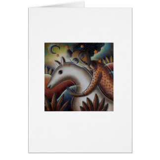 Glädjeritt Hälsningskort