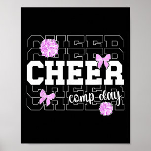 Glädjetävlingdag för Cheerleading-fans Uni-ch Poster