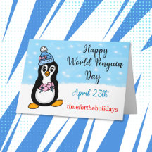 Gladlig Världspingvinsdag 25 april