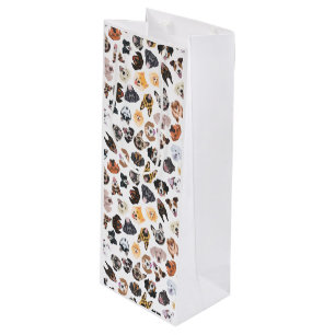 Gladlynt illustration med hundar