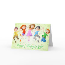 gladlynt vänhälsning